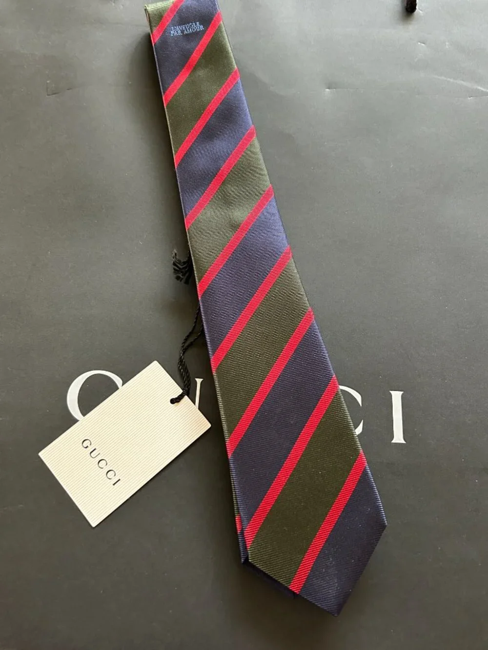 NWT Gucci Men's Pencil Stripe 